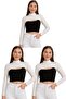 3 Pcs Neck-Collar Sleeves for Hijab Wear