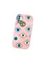 Pink Silicone Case with Shock-Absorbing Camera Protection for Samsung Galaxy A31 Compatible Evil Eye Bead - 3