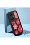 Realme C55 Compatible Luxury and Stylish Flower Petal Patterned Silicone Phone Case - 2