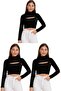 3 Pcs Neck-Collar Sleeves for Hijab Wear