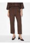 Trendlucky Women's Trousers with Elastic Waist and Difference in Color - 4
