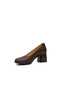 Women's Heeled Shoes Genuine Leather - 4