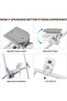 Home Vertical Stair Stepper Folding LCD Adjustable Resistance Non-Slip Legs Glutes Toning Headband - 3