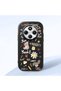 Redmi A4 Compatible Shock-Absorbing Camera Protected Black Silicone Case Stylish Printing