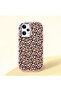 Poco X5 Pro 5g Compatible Shock-Absorbing Camera Protected Pink Silicone Case Leopard Printed I