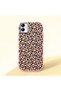 Samsung Galaxy A03 Compatible Shock-Absorbing Camera Protected Pink Silicone Case Leopard Printed I