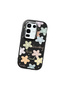 Infinix Note 50/Note 50 Pro Compatible Black Silicone Case with Shock-Absorbing Camera Protections Floral Print - 3