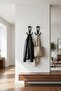 Ergün Black Coat Rack Hanger, Luxury Coat Hanger, Wardrobe Hanger, Wall Hanger, Coat Rack Hanger - 4