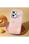Poco X5 Pro 5g Compatible Shock-Absorbing Camera Protected Pink Silicone Case Floral Print - 2