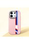 Poco X6 Compatible Shock-Absorbing Camera Protected Pink Silicone Case Bmw Patterned