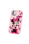 Realme C20/C20A Compatible Shock-Absorbing Camera Protected Pink Silicone Case Mickey Patterned - 3