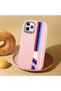 حافظة سيليكون وردية متوافقة مع هاتف iPhone 11 Pro مع حماية للكاميرا ماصّ للصدمات من BMW منقوش - 2