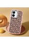Vivo Y77T/Y78M Compatible Shock-Absorbing Camera Protected Pink Silicone Case Leopard Printed I - 2