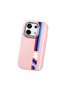 Poco X6 Compatible Shock-Absorbing Camera Protected Pink Silicone Case Bmw Patterned - 3