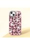 iPhone 13/14 Compatible Shock-Absorbing Camera Protected Pink Silicone Case Kitty