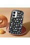 Tecno Spark Go 2(Km4) Compatible Shock-Absorbing Camera Protected Black Silicone Case Butterfly Patterned - 2