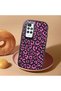Redmi 10 4g Compatible Shock-Absorbing Camera Protected Black Silicone Case Leopard Printed I - 2