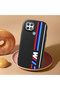 Oppo A15/A15S Compatible Shock-Absorbing Camera Protected Black Silicone Case Bmw Patterned - 2