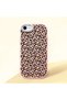 iPhone 7/8/Se 2020 2022 Compatible Shock-Absorbing Camera Protected Pink Silicone Case Leopard Printed I