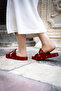 Women's Double Buckled Comfortable Sole with Butterfly Accessories Daily Summer Wear Slipper - 6