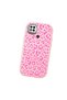 Redmi 9C/10A Compatible Shock-Absorbing Camera Protected Pink Silicone Case Leopard Printed I - 3
