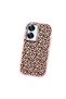 Realme C55 Compatible Shock-Absorbing Camera Protected Pink Silicone Case Leopard Printed I - 3