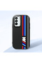 Samsung Galaxy A26 Compatible Shock-Absorbing Camera Protected Black Silicone Case Bmw Patterned