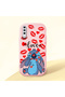 Pink Silicone Case Stitch Patterned with Shock-Absorbing Camera Protections Compatible with Samsung Galaxy A50/A50S/A30S