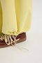 Albane Belt Detail Yellow Cropped Tracksuit Set - 8