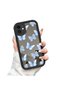 iPhone 11 Compatible Chic Butterfly Patterned Silicone Mirror Phone Case - 2