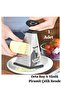 (1 Piece) Stainless Steel 4-Way Grater, Pyramid Grater, Kitchen Grater (23 cm)