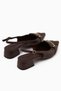 Enja Kahve Buckled Short Heeled Women's Shoes Heeled Shoes - 6
