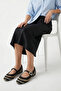 Priya Women's Knitwear Ballet Flats - Black - 7