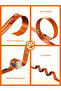 Go Track Orange Color Stretchy Race-Action Track 4.5 Mt - Flex Track - 4