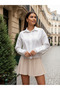 Elegant Women’s Shirt with Lace Detail – Modern Chic Design - 4