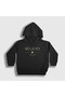 Unisex Kids Black Milano Italy Italian Italy Hooded Sweatshirt 608301Tt
