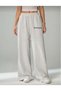 Women's Wide-Leg Sweatpants Oversized Comfortable Fit High Waist Casual Sports Pants - 2