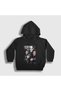 Unisex Kids Black We Go up Babymonster Baby Monster Hooded Sweatshirt 610828Tt