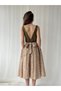 50S Belle Corset Midi Dress Women Cream - 7