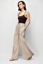 4788 Women's Wide Cut Elastic Parachute Palazzo Pants Stones - 3