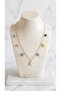 Gold Color Plated Chain Necklace with Star Figure - 2