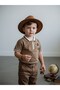 Boy's Zippered Collared T-Shirt - 5