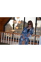 Viscose Satin Fabric Kimono - Pareo - Dressing Gown - (Belt Included) - 5