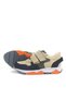 3880 Rakerplus Genuine Leather Sand Gray Black Kids Sneakers S Sports Shoes with Velcro - 5