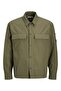 Men's Green Jcofusıon Tech Overshirt Shirt 12290687-Ivygreen