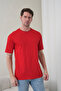 Men's 2-Pack T-Shirt 100% Cotton Comfort Fit Basic Red-Navy Blue T-Shirt - 4