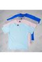 Women's 4-Pack T-Shirt 100% Cotton Crew Neck Comfort Fit Cobalt Blue-Grey -Blue-Pink T-Shirt