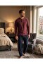 Fi̇ti̇lli̇ Selani̇k Textured Woven Piece Men's Pajama Set 304