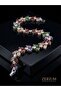 Leaf Design Steel Women's Bracelet Trendy and Elegant Design - 7