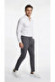 Men's Smoked Color Quality Pants Stretchy Stretch Fabric Ankle-Length Jogger Pants Woven Back Pocketed - 8